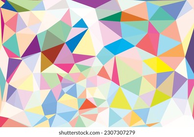 Abstract colorful polygonal background, vector illustration, Creative Design Templates