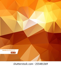 Abstract colorful polygonal background. Vector illustration eps10 