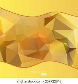 Abstract colorful polygonal background. Vector illustration eps10