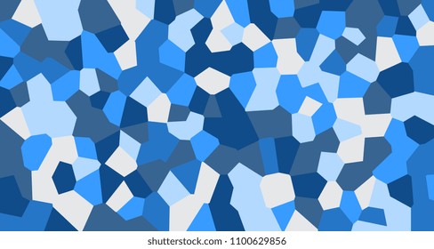 Abstract colorful polygons on background. Geometric mosaic