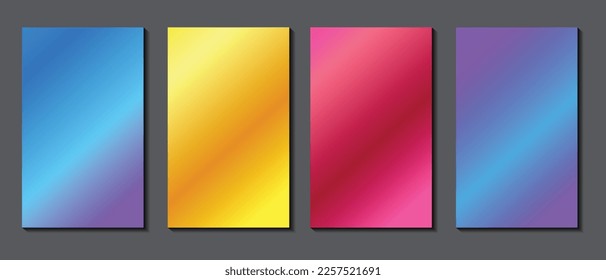 abstract colorful poster babber background vector illustration