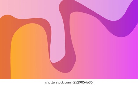 Fundo de cartaz colorido abstrato. decoração de parede retro, forma geométrica. Vintage arte para interior, Gradiente decorativo, banner, capa,