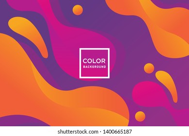 Abstract Colorful Poster Design Template