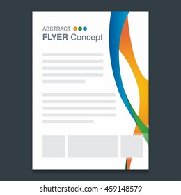 Abstract Colorful Poster for Print and Web.