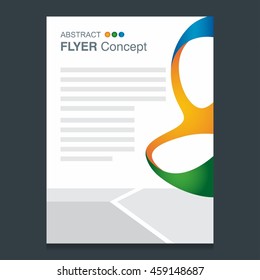 Abstract Colorful Poster for Print and Web.