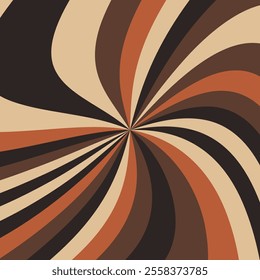 Abstract colorful psychedelic groovy background. Vector illustration.