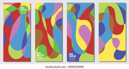 Abstract colorful psychedelic pop art background for summer