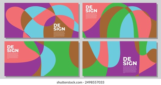 Abstract colorful psychedelic pop art background for summer