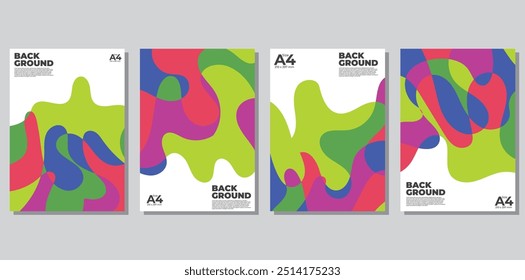 Abstract colorful psychedelic pop art background for summer