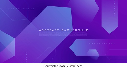 Abstract colorful purple arrow theme background. Overlap triangle shapes pattern design. Eps10 vector