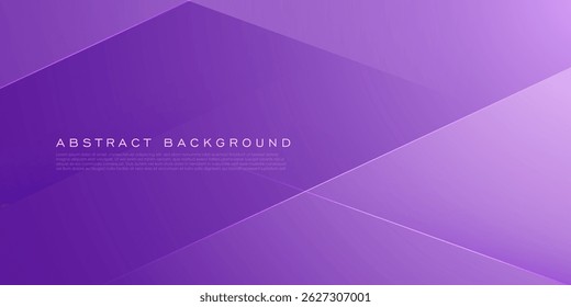 Fundo roxo colorido abstrato. Padrão de sombra simples de recorte de papel com luzes. Vetor Eps10