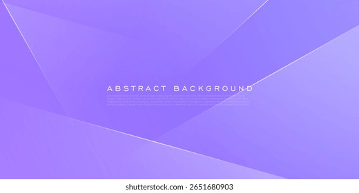 Resumo fundo fractal roxo colorido. Padrão de corte de papel simples e legal com design de luzes. Vetor Eps10