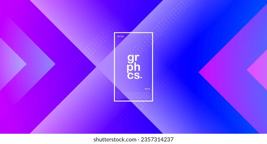 Abstract colorful purple overlap arrow background template vector with square shapes papercut pattern. Eps10 vector