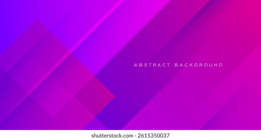 Abstract colorful purple overlap square background. Simple and trendy shapes pattern background. Eps10 vector
