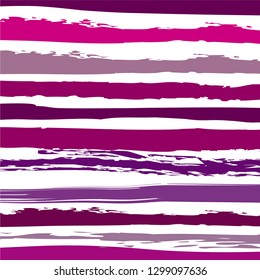 abstract colorful purple  paint brush and scribble horizontal lines pattern background. colorful purple tone nice brush strokes and stripes horizontal lines pattern background for your design