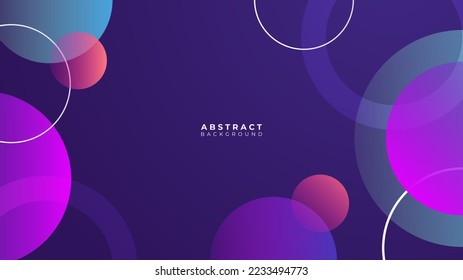 Abstract colorful purple pink shapes presentation background. Gradient dynamic lines background. Modern mosaic pattern colorful geometric design background
