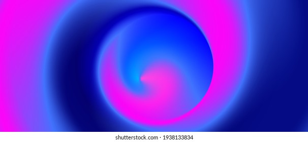 Abstract colorful radial gradient background. Cool trendy circle abstraction. Futuristic holographic illustration. vector design.