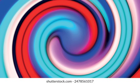 Abstractas fondo de degradado radial colorido. Diseño de color Abstractas. Para el diseño como Anuncio, anuncios y concepto de presentación. Colores de neón rosa púrpura azul verde azulado de moda. Ilustración vectorial