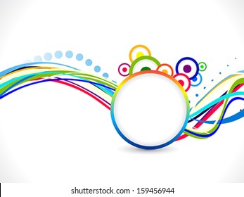 abstract colorful rainbow background vector illustration