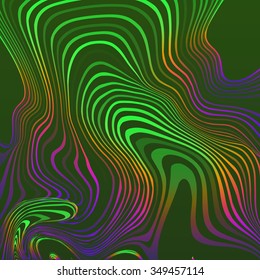 Abstract colorful rainbow lines design for your business vector illustration.