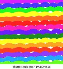 abstract colorful rainbow paint brush and strokes pattern. colorful rainbow nice brush strokes and stripes background for your design