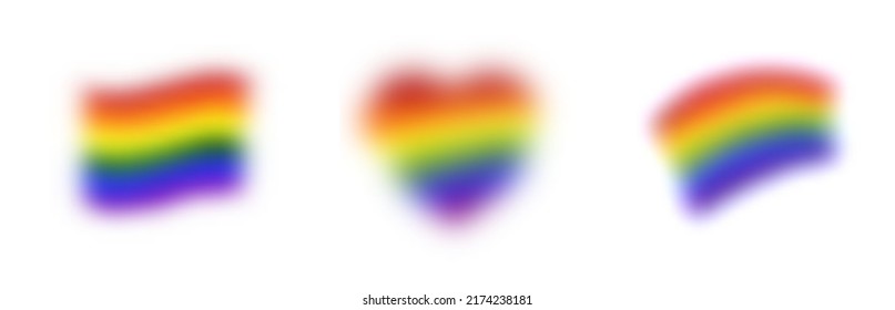 Abstract Colorful Rainbow Striped Background. Creative backdrop or LGBT Pride Concept