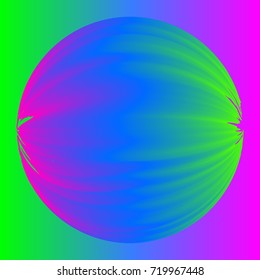 abstract colorful rainbow wave background Vector illustration