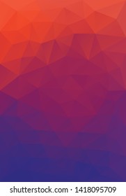 abstract colorful random low poly triangular shape pattern background design