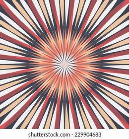 Abstract Colorful Rays Background. Vector illustration