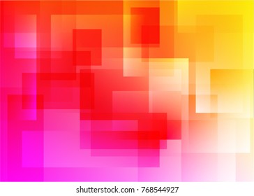 Abstract colorful rectangle background