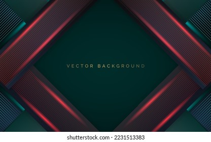 diseño de fondo de rectángulo colorido abstracto