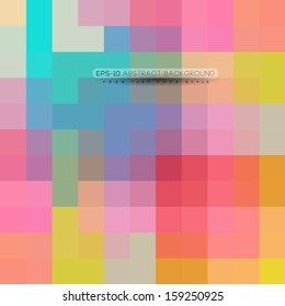 abstract colorful rectangles, geometric style background