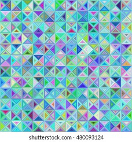 Abstract colorful regular triangle mosaic background design