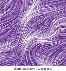 Abstract colorful render of random wavy, curvy, writhe lines design element (Series)