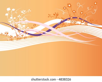 abstract colorful retro background