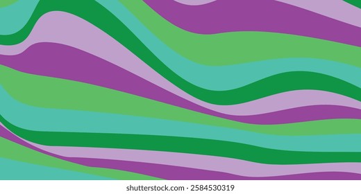 Abstract colorful retro psychedelic trippy background. Vector illustration design. 