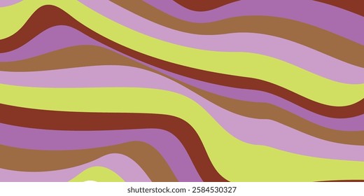 Abstract colorful retro psychedelic trippy background. Vector illustration design.