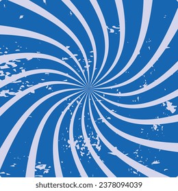 Abstract colorful retro swirl burst. Radial rays pattern. Carnival background Radial rays background. Brightly striped perspective with waves and swirls. Vector