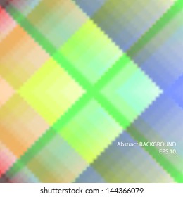 Abstract colorful rhombus background.