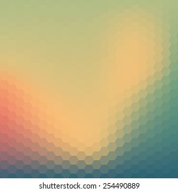 Abstract colorful rhombus background.