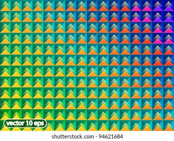 abstract colorful rhombus pattern