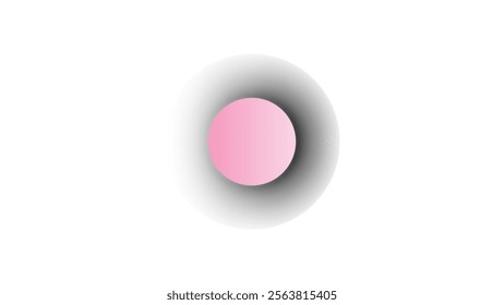 Abstract colorful round background, simple modern screen design.