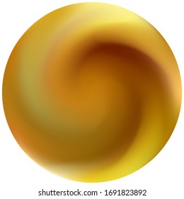 Abstrakter bunter, runder Hintergrund. Trendfarbene Pastellfarben. Futuristische Kulisse im Stil des 90., 80. Orange effektives modernes Siebdesign für Broschüren, Kalender, Karten oder Einladung.