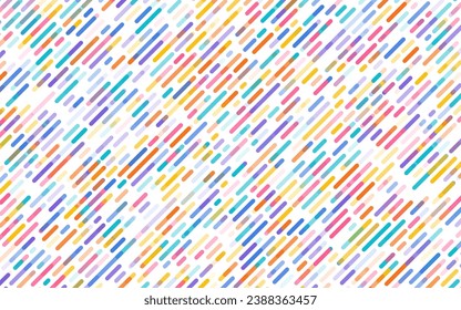 Abstract colorful rounded lines background