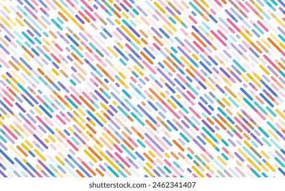 Abstract colorful rounded lines background