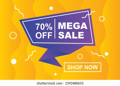 Abstract colorful sales wallpaper. - Vector.
