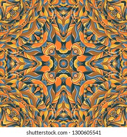 Abstract colorful seamless background. Illustration 10 version