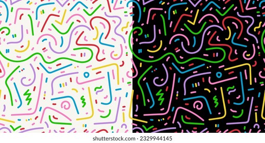 abstract colorful seamless background with  wavy mesh