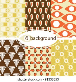 abstract colorful seamless backgrounds