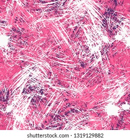 Abstract colorful seamless chaotic pattern with urban geometric elements , for textile. Modern grunge background.